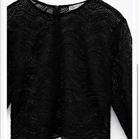 Zara lace top - Picture 1 of 8